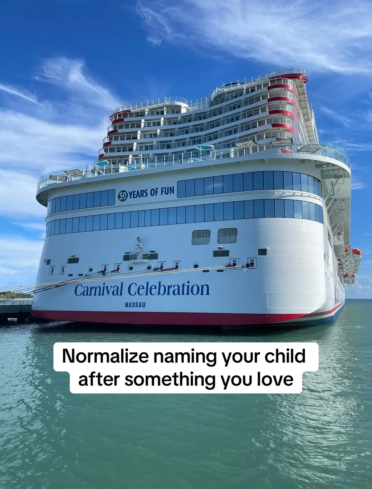 If only 🥹 #carnivalcruise #choosefun