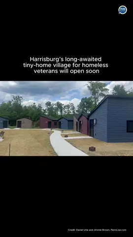 Soon Veterans Grove, a tiny-home community for homeless veterans in Harrisburg, will be a reality. The now-completed picturesque heart-shaped community of tiny homes will have its first residents on June 10. Read more via the link in bio. #pennsylvania #harrisburgpa #veteran #homelessveteran #fypage
