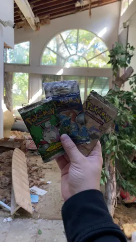 Gotta catch them all  #abandoned #pokemon #pokemoncards #fyp 