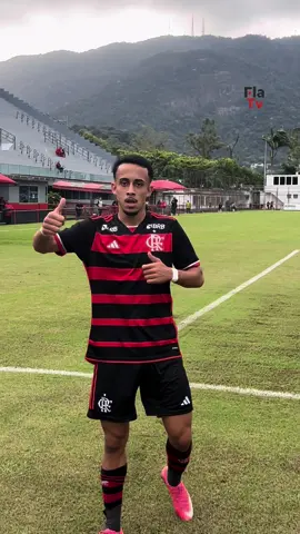 Os #GarotosDoNinho do Sub-20 abriram o placar na Gávea com gol de Matheus Gonçalves! O meia marcou, depois de assistência de Wallace Yan! #VamosFlamengo #flamengo #gol 