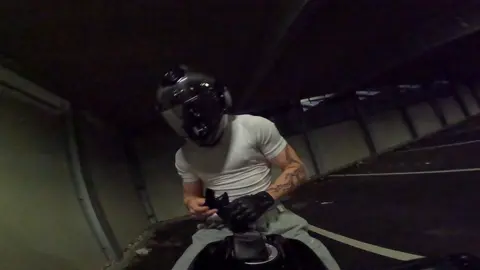 Heard something above me.                               #biker #bikerboy #tattoo #BookTok #arms #bikers #trending #fyp #fy #hands #motorcycle 