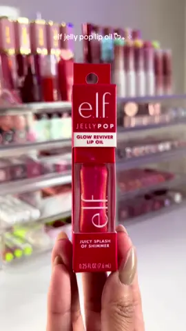 she just screams summer 🍉have you guys grabbed any jelly pop products? ♡ @elfcosmetics @e.l.f. Cosmetics   #elf #elfcosmetics #jellypop #glowreviverlipoil #ttsacl #springbeauty #dealdash #shopaapi #tiktokshopmemorialday #elflipoil 