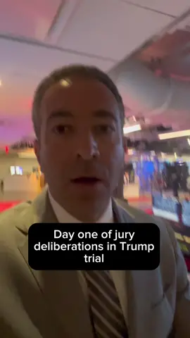 An update on day one of jury deliberations in Donald Trump’s criminal trial… #donaldtrump#michaelcohen#stormydaniels