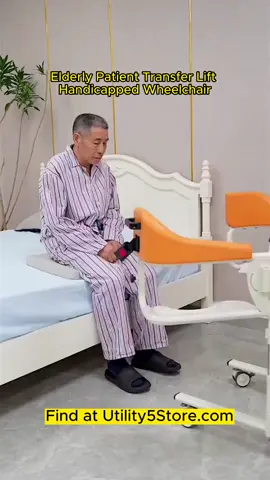 Elderly Patient Transfer Lift Handicapped Wheelchair💝 Find name product at our website or copy link in comment ! 📣 Use #utility5store to get feature