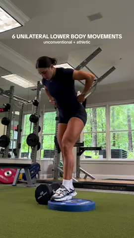 6 UNCONVENTIONAL UNILATERAL LOWER BODY STRENGTH MOVEMENTS!  Almost every exercise shown is included in my workout programs - link in bio to come train like me🤝🔗 Full breakdown of each move will be up on my ig! #trainlikeanathlete #athlete #sprints #mobility #fitnessmotivation #gymmotivation #fitnessjourney #lowerbodyworkout #legday #plyometrics #workoutmotivation #fitnesstips 