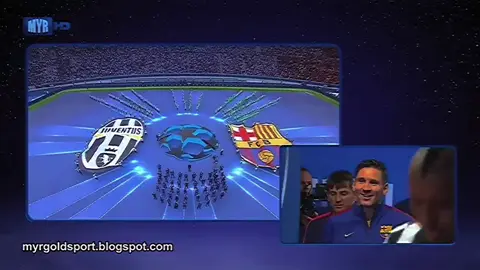 Entrada em campo Final Champions League 2015  #ChampionsLeague #Final #championsleaguefinal #Messi #Barcelona #football #futebol #juventus #opening 