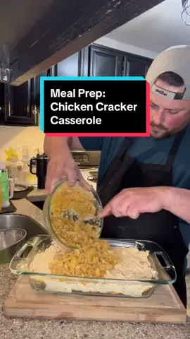 Meal Prep: Chicken Cracker Casserole! #mealprep #mealprepideas #asmrcooking #mealprepping #mealpreprecipes #chickencasserole #crackercasserole #crackchicken #casserolerecipe #casserole #Simplemeal #simplerecipe #food #Foodie #FoodTok #cooking #cookingtok #cookingtiktok #cookingathometiktoktv #cookingathome #homecook #homecooked #Recipe #recipes #EasyRecipe #EasyRecipes #easymeal #easydinner #DinnerIdeas #fy #fyp #foryou #foryoupage #trending #asmr #fyppppppppppppppppppppppppp