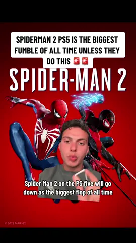 Please give us SOMETHING ABOUT SPIDERMAN 2 at the state of play 🙏🏻 What do you think⬇️ #comictok #videogames #spiderman #spiderman2ps5 #playstation #playstation5 #marvel 