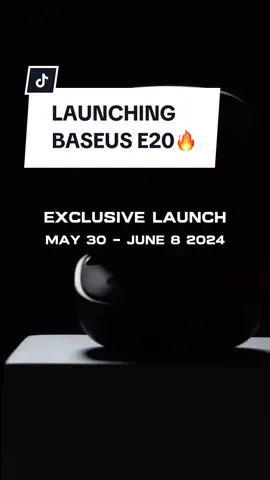 Special Exclusive Launch Baseus E20 cuma 199K!! periode 30 Mei-8 Juni 2024, shop now🔥🔥 #baseus #baseuse20 #E20powerfulbass #E20 #pakebaseusaja #baseusindonesia #new 