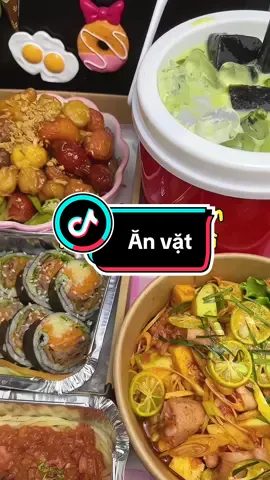 Trả lời @khngocc🍀🎉  quá nhiều món ngon trong 1 clip #caibungnho #anvat #tokbokki #changasotthai #kimbap #trasua #cavienchien #xuhuong #ancungtiktok 