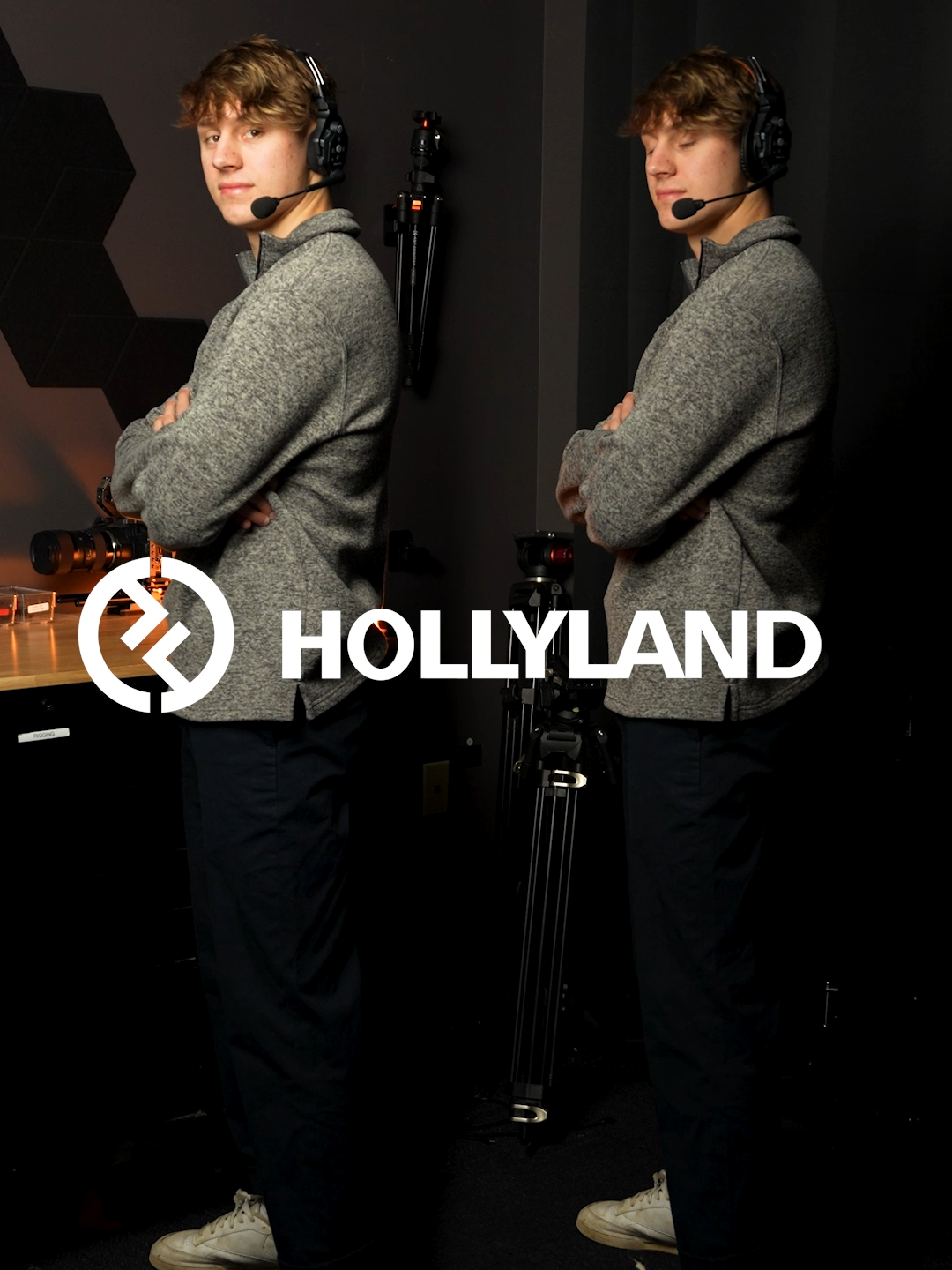 Stay effortlessly connected with the Solidcom C1 Pro! 📶 Seamlessly link up and stay in the loop with ease. #hollylandtech #hollyland #madetoinspire #newtech #wireless