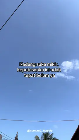 Takut salah ambil jalan :) #takut #fyoupagetiktok #fyp #memorii_hatiku #4u 