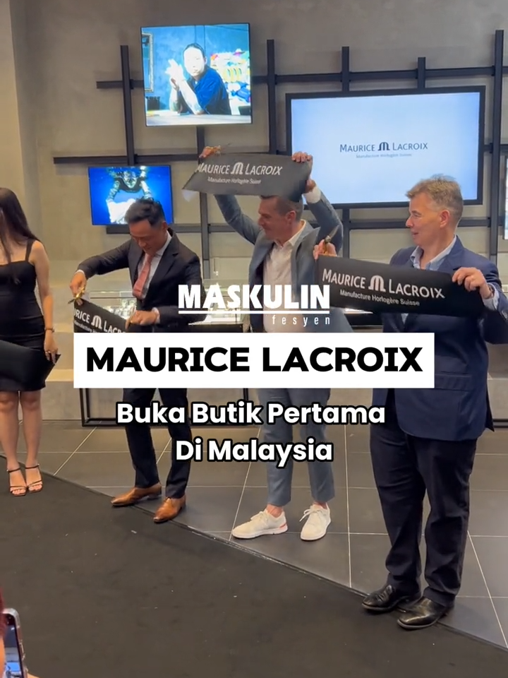 Rambang mata melihat koleksi jam tangan yang ada di butik Maurice Lacroix di The Exchange TRX, Kuala Lumpur ini. Rekaan jam yang sangat cantik, harganya pun 'cantik' juga. #MauriceLacroixMY #maskulin #majalahmaskulin