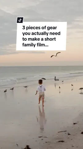 3 pieces of gear you actually need to make a short family film: 1. Camera 2. Scarf camera strap 3. Microphone: $50 Would you like to learn more about creating short family films? #familyfilmmaker #fypシ゚viral #familyvideo #familyvideos #familyfilms #howtomakeshortfilms #howtomakefamilyfilms #videography #shortfilm #photography #familyphographer #learnfilmmaking #photographerlife 