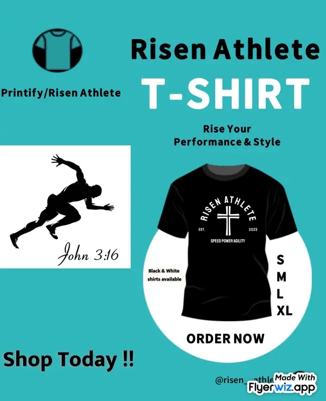 Risen Athlete T-Shirts now available!!  Link in Instagram Bio !! #risenathlete #tshirt #speed