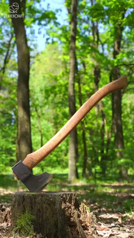 Gear up for some serious tree-taming with our AX4 Forest/Felling Axe🌲🪓 #BeaverCraft #Axe #Outdoors