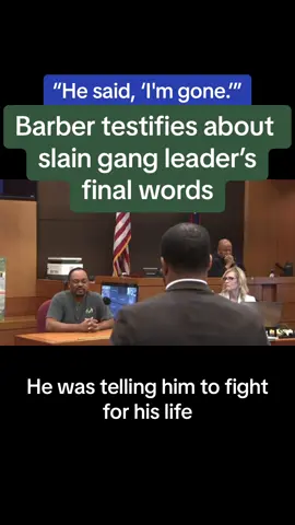 Derrick Wise was cutting hair the night Donovan Thomas Jr. was shot outside an Atlanta barbershop. The Jan. 10, 2015, shooting is a big part of the racketeering (RICO) conspiracy case against Young Thug and his five trial co-defendants, Rodalius Ryan, Deamonte “Yak Gotti” Kendrick, Marquavius Huey, Shannon Stillwell and Quamarvious Nichols, and Wise testified on Thursday (May 30) about what he saw and heard. Investigators say YSL was feuding with Thomas' Inglewood Family Bloods gang, which included rappers YFN Lucci and Rich Homie Quan as members. Prosecutors say Young Thug’s song “Slime Shit” is him confessing his involvement in Thomas’ murder when he raps, “Hundred rounds in a Tahoe, N****, lighting up your tacos, hey Give him surgery, no lipo.” Two defendants on trial are charged with murder for Thomas’ fatal shooting: Shannon Stillwell and Deamonte “Yak Gotti” Kendrick. Yak Gotti is one of the rappers on “Slime Shit” with Thug. You can watch testimony from another barber here @Meghann Cuniff.  #crime #law #ysltrial #youngthug