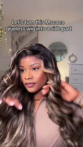 @Mscoco Hair Lick on orange shopping cart in the left corner guys  @Mscoco Hair  #gluelesslacewig #weargowig #balayagewig #fypage #gluelesswiginstall 