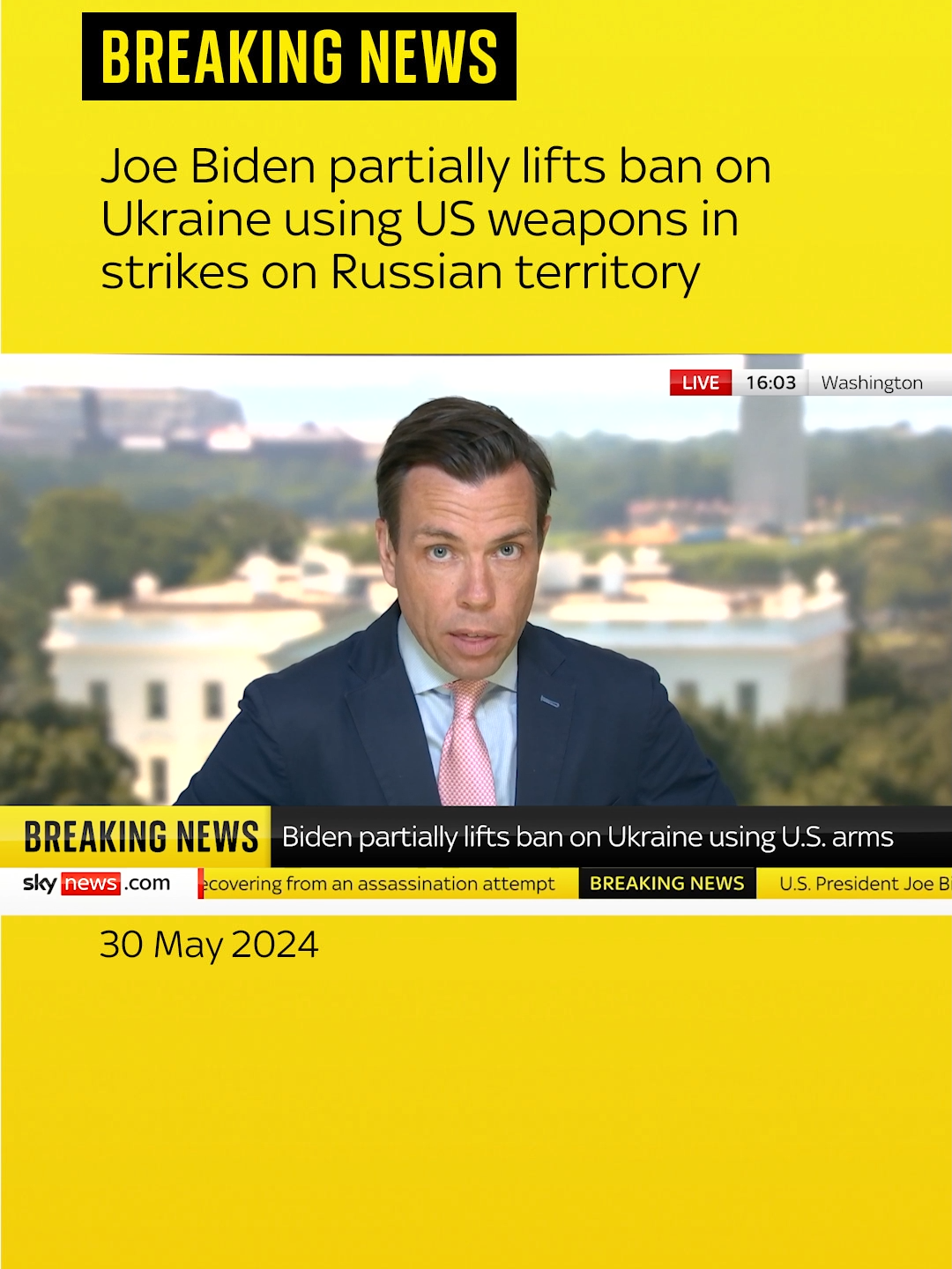 Sky's Mark Stone shares the latest on this breaking story. 🔗 Link in bio for more #ukraine #war #biden #usa🇺🇸 #russia