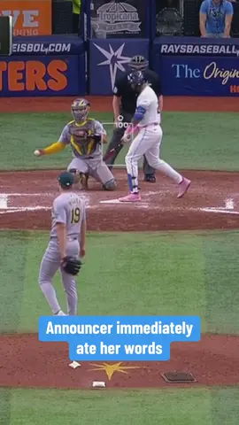 Literally the next pitch 😮‍💨 #MLB #mlbfunny 