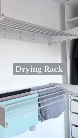 Ditch dryer drama 🧺 Discover drying racks perfect for small places at the link in bio. #amazonfinds #amazonorganization #dryingrack 🎥: @chels 