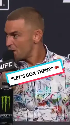 “Well you’re going to sleep like it’s boxing” 😭🥶 #UFC302 #UFC #MMA | Saturday | LIVE on TNT Sports & discovery+ 