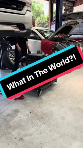 An interesting welcome to the channel for him… #mechaniclife #mechanicsoftiktok #toolbox #tools #cartok #automotive #autorepair #DIY #fyp #foryou 