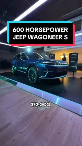 The 2024 Jeep Wagoneer S is faster than a Grand Cherokee Trackhawk! #jeep #wagoneer #jeeplife #jeepsoftiktok #suv #cars 