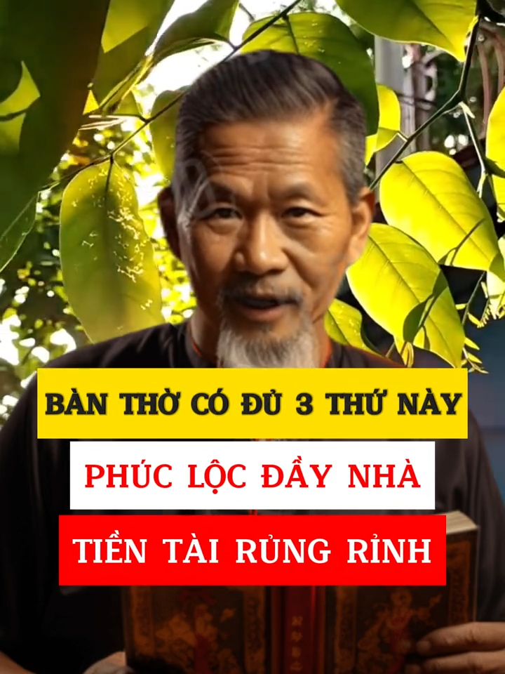 Bàn thờ có đủ 3 thứ này phúc lộc đầy nhà tiền tài rủng rỉnh #phongthuy #vatphamphongthuy #mayman #tailoc #thinhhanh #xuhuong #trending #video #hot #new #viralvideotiktok #fyp #nhang #nutramcaocap #tiktok #fyp #reelsviral #viralreels #nutram #nuque #nhangtramhuong #nhangque