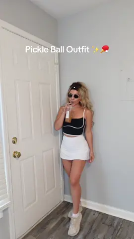 Sporty summer outfits 🏓  #cutesportyoutfit #pickleballoutfit #tenniskirt #cutegymfit #amazonoutfits #amazonfinnds #summergymoutfits #cutesimpleoutfits #pickleball #newhobbies #fyp #skirtoutfits