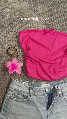 can never go wrong with bows n hoops 🌺🌺🌺 #fyp #summeroutfits #fitinspo #outfitinspo #xyzbca #cuteoutfit #fit #outfit #stylishoutfits #itgirloutfit #cleangirloutfit #fashion #summeroutfitinspo #summeroutfitideas #summerbasics #pink