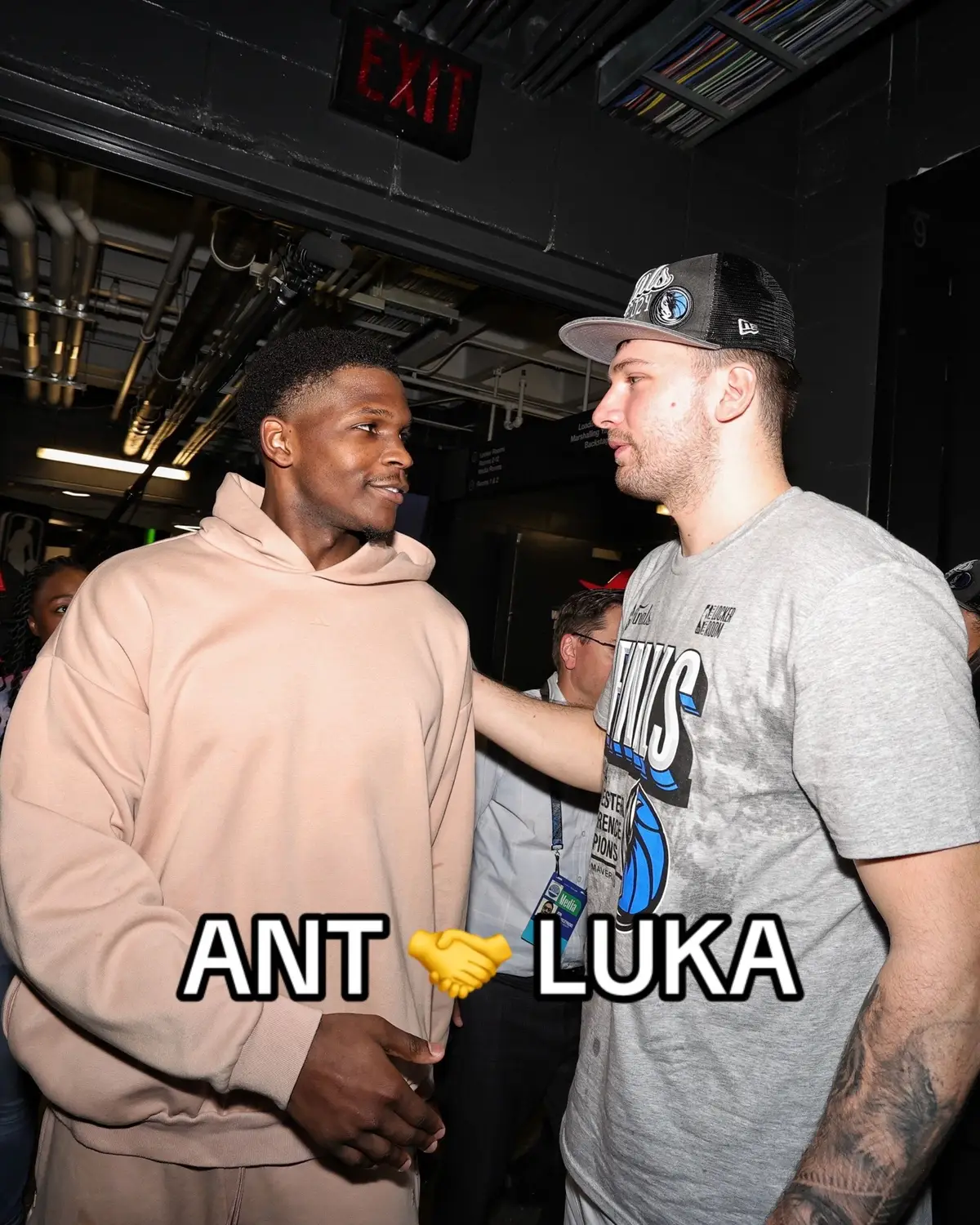 #NBA #AnthonyEdwards #LukaDoncic #Respect 