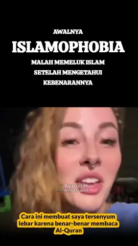 MORGAN MILLER adalah salah seorang perempuan yang berhati lembut, sehingga begitu mudah menerima kebenaran dan akhirnya menjadi muslimah 🥰😇 #kisah #mualaf #morganmiller 