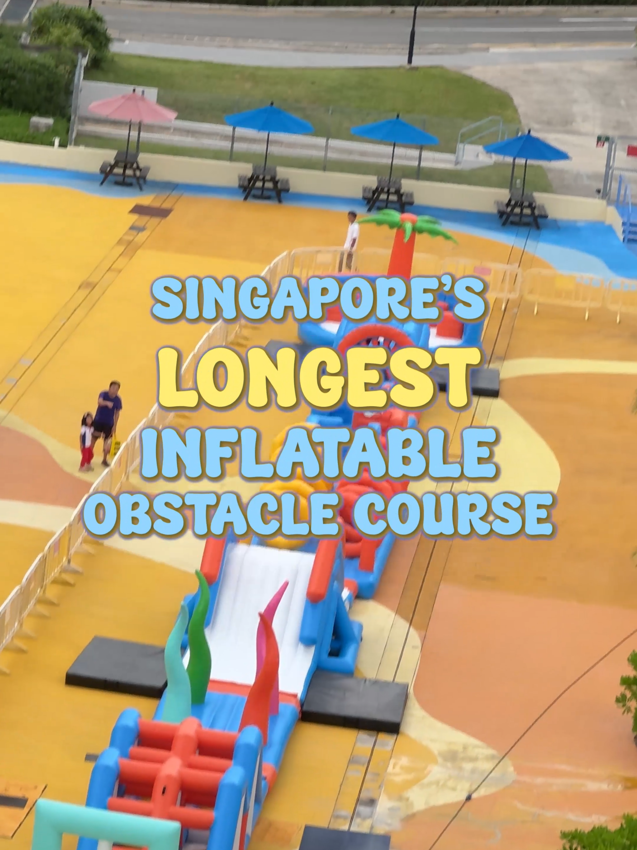 Are you guys ready to dive into Marine Marvels?  Come play at Singapore's longest inflatable obstacle course at the Wave Wonder Zone in #WildWildWet and head over to the Glow Coast Carnival at Begonia Carpark where there's neon spinning tops and fun carnival rides! 🎠 🎟 Get your tickets here: https://bit.ly/demarinemarvels #DowntownEast #MarineMarvels2024 #juneschoolholidays #waterpark #inflatableslides #sgthingstodo #kidsactivities #fypsg #carnivalrides #sgkids #funthingstodo