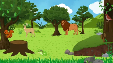For full video visit my YouTube channel link in bio #kids #animation #lion #mouse #kids #kidsatorytelling #kidsstory #storytime #bedtimestory #kidsvideo #jungle #animals #cartoon #trending 