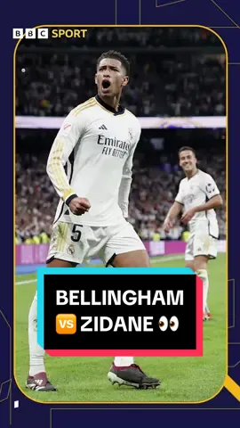 Will Jude Bellingham be better than Zinedine Zidane? 👑 #Bellingham #Zidane #RealMadrid 