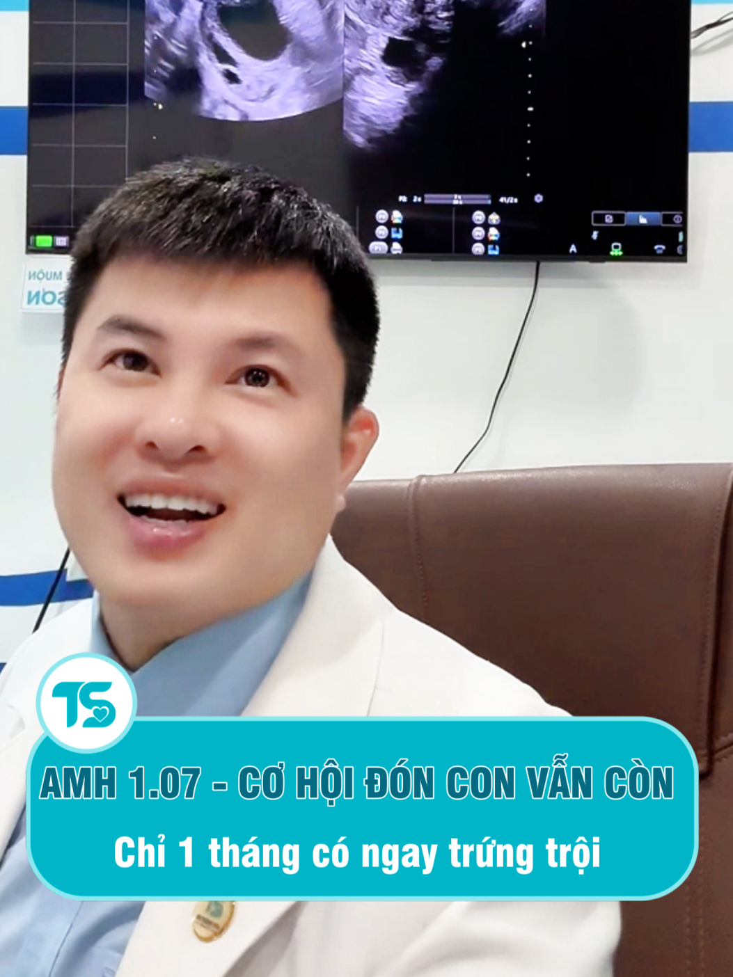 AMH 0.2, uống thuốc 1 tháng có ngay trứng trội 😍😍 #bacsithanhson #drts #drthanhson #amhthap #suybuongtrung #doncon #mongcon #hiemmuon #LearnOnTikTok #fyp