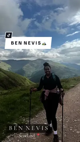 B E N   N E V I S 🏔️ Climbed the highest mountain in the UK! Definitely cried twice.. or maybe more but I done it 🙌🏽 Worth the view, not something you get to see every day 😍 #bennevis #bennevismountain #Scotland #moutain #fyp #travel #hicking #climbing #trip #uk #sunset #BlackTikTok 