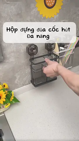 Hộp đựng đũa cốc hút đa năng #master2023bytiktok #đogiadungtienich #xuhuongtiktok #shopgiadung99 