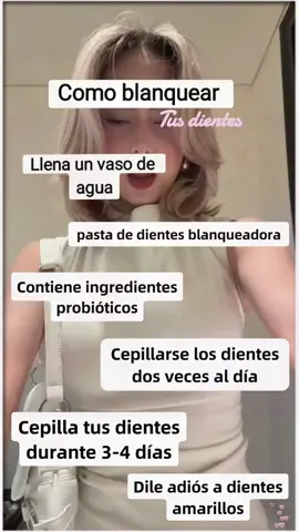 Como blanquear tus dientes#Blanquear los dientes y eliminar los dientes amarillos#pasta dental