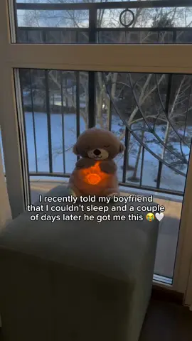 You're safe now 🥺❤ #teddybear #breathingteddybear #breathingotter #giftideas #sentimental #fyp #fypシ 