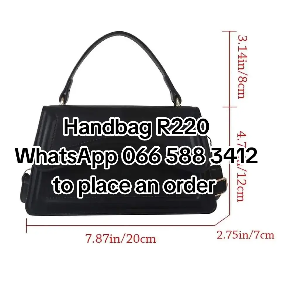 Whatapp 066 588 3412 to place an order Delivery fee 60 using paxi Online store Handbag 220