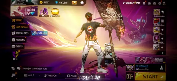 Hahaha 😄 NO WORDS 😮‍💨🦅🦋🫀#fypシ #foryoupage #freedirebrasil #free_fire #lobbyvideo #foryou #trending #gaming #foryoupage❤️❤️ 
