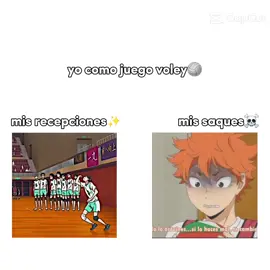 cierto#volleyball #haiykuu #recepción #saque 