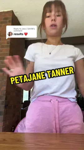 Replying to @Jess | SAHM SO GOOD !!! #tiktokshop #tiktok #petajanebeauty #petajane #selftan #tanner #darktan #tanapplication #tanning #selftanner #petajane 