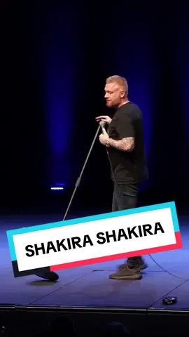 Shakira Shakira 😂 #hotwatercomedy #standup #fyp #funny #paulsmithcomedy #uk #foryoupage #foryou #silly #hilarious 