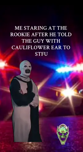 Try not to he the only one without cauliflower ear on the scene. #jiujitsu #wrestling #boxing #Fitness #police #deputy #lawenforcement #lawenforcementcommunity #corrections #greengoblin #funny #deputysheriff #cops 