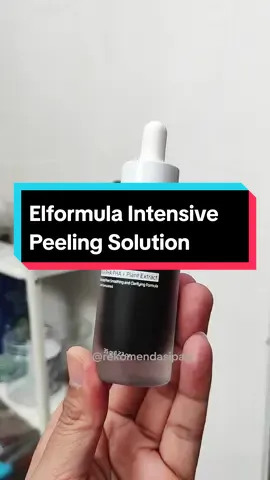 Elformula Intensive Peeling Solution, serum eksfoliasi untuk bantu proses regenerasi kulit #serum #serumwajah #elformula #elformulapeelingserum #promo 