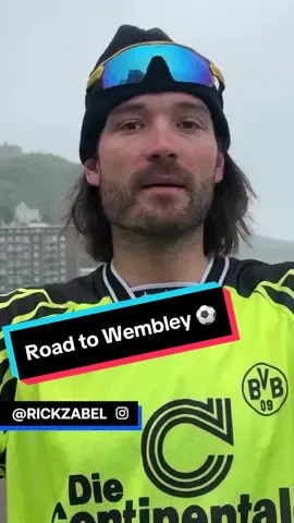 Final at Wembley, London from his home in Germany! 🇩🇪👏 Via: @Rick  #cycling #roadcycling