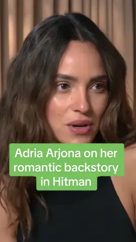 Adria Arjona believes romantic relationships were key to her  Hitman character's backstory 💕 #AdriaArjona #GlenPowell #Hitman #HitmanMovie #Collider @perrinemiroff
